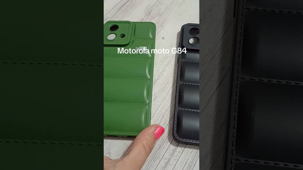 Funda puffer para Motorola moto g84 