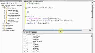 Part 1 - Ranking Function - RowNumber