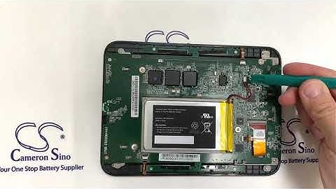 Barnes & Noble nook GlowLight 3   E book E reader Battery replacement tutorial CS BNR520SL