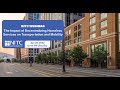 NITC Webinar: The Impact of Decentralizing Homeless Services on Transportation and Mobility