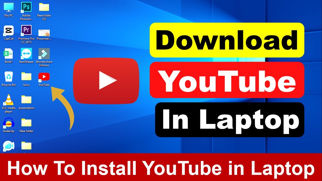 How to install youtube in laptop | Laptop me youtube app kaise download ...