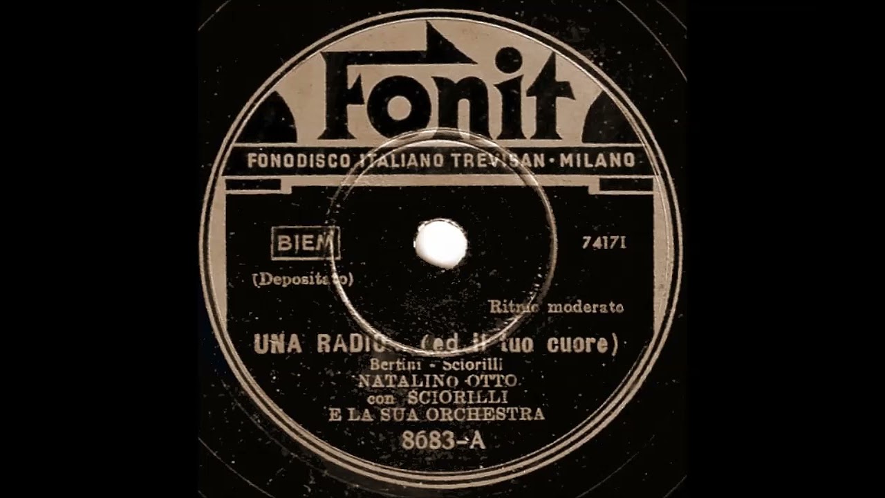 Natalino Otto - UNA RADIO... (ed il tuo cuore) - 1942
