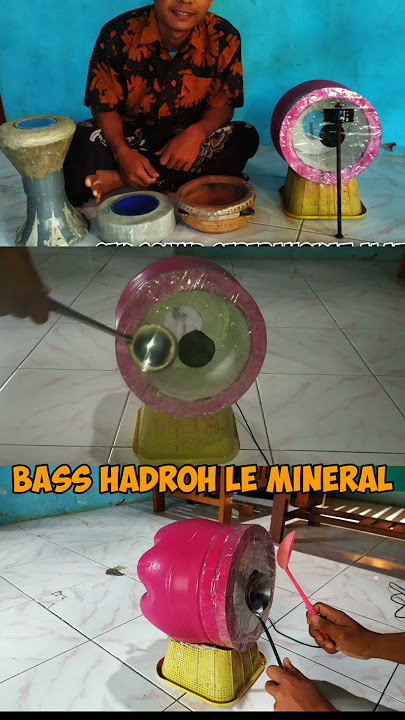 Bass hadroh dari galon #santri #hadroh #santriindonesia #santrikeren #azzahir