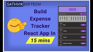 Expense tracker app - ReactJS