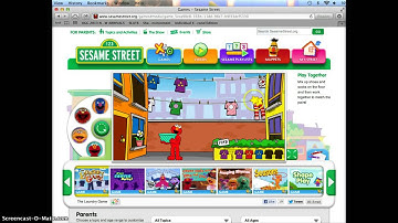 Sesame Street Screencast