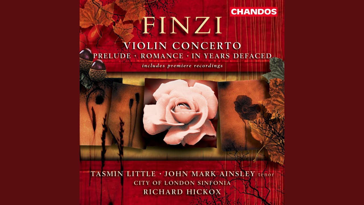 In Years Defaced: II. When I Set Out for Lyonnesse, Op. 15 No. 2