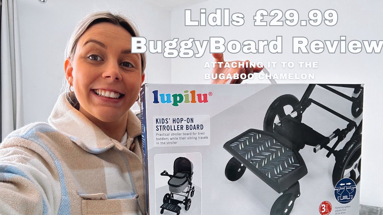 29.99 To Attaching #bugaboo YouTube 3! - Lidls We Review Board Buggy Saved Bugaboo Cameleon - #lidl The £70+