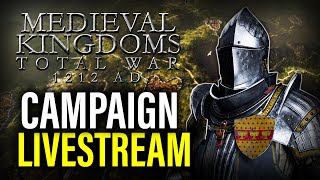 LIVE: UNIFICATION OF ITALY ON MEDIEVAL KINGDOMS 1212AD! - Total War Mod Gameplay