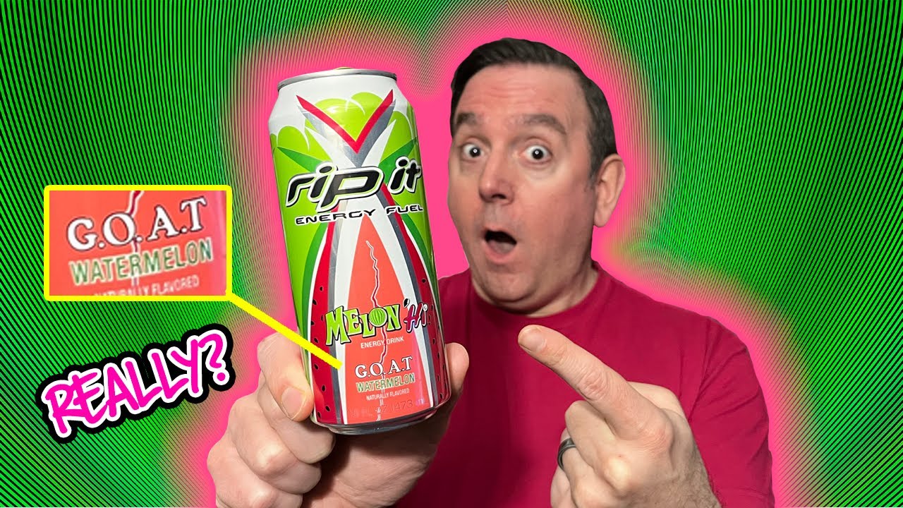 The G.O.A.T of Watermelon Energy Drinks? Rip It Watermelon Energy