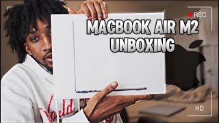 MACBOOK AIR M2 UNBOXING *Space Grey* + STORY TIME