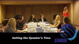 Setting the Speaker's Time | SRMUN