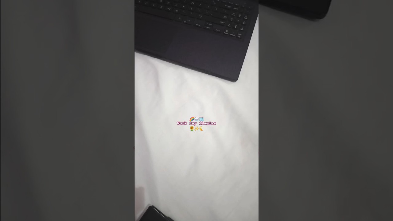 A realistic work day as a girl living alone in city 