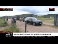 Malema leaves the Zuma homestead in Nkandla