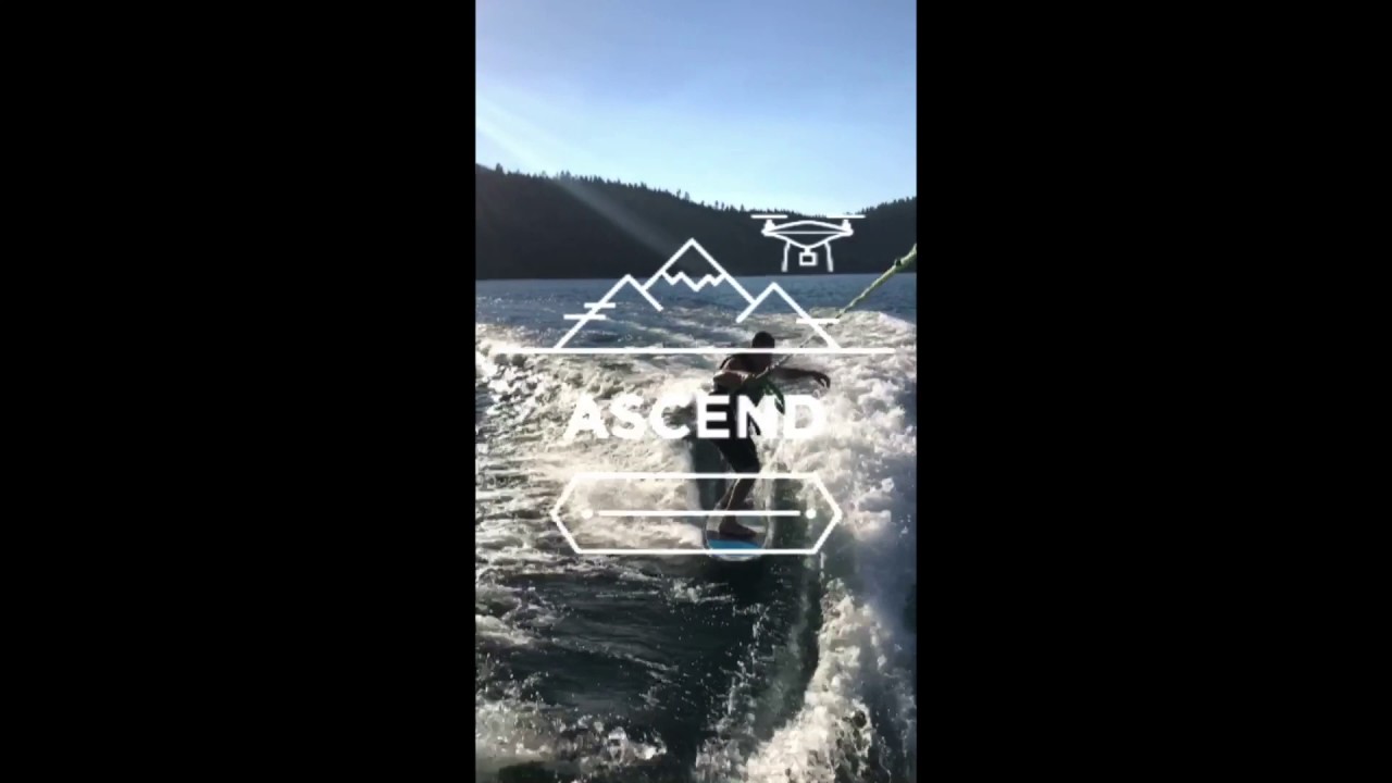 Wake surfing Lake Tahoe YouTube