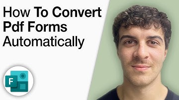 How to Convert PDF Forms to Microsoft Forms Automatically [2025 Full Guide]