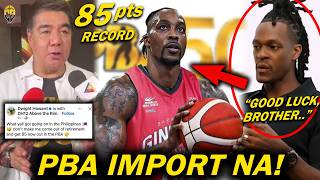 Reaksyon ng NBA! Dwight Howard target ang PBA History sa Commissioner's Cup!
