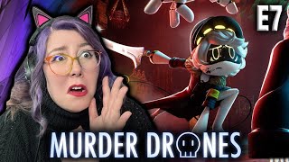 WHAT JUST HAPPENED?!?! - MURDER DRONES Episode 7: Mass Destruction REACTION - Zamber Reacts