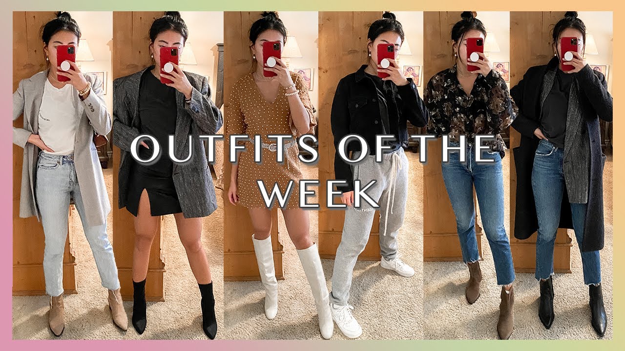 Winter Outfit Ideas & What I Wore This Week | Christine Le
