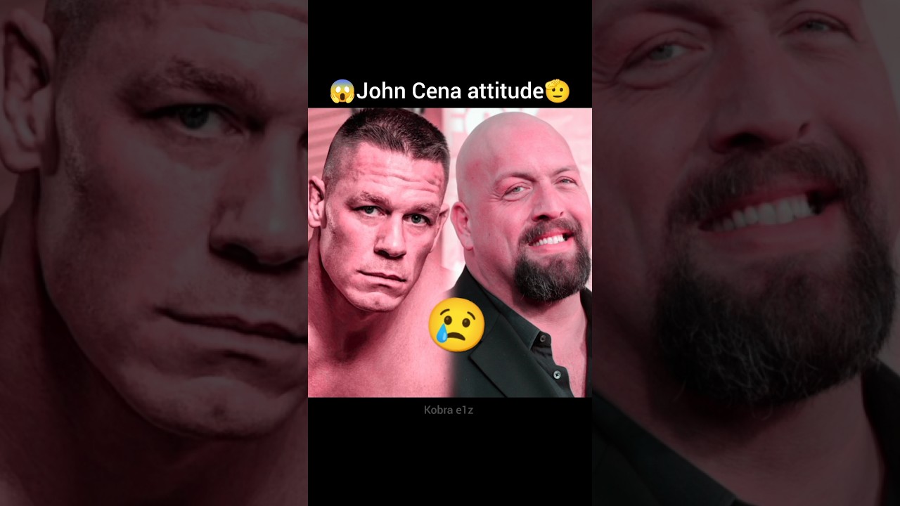 The big show vs john 😥 Cena |John Cena ☠️ attitude power 💪💯