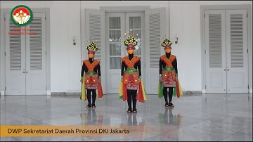 Senam Kreasi Ondel-Ondel DWP Setda Provinsi DKI Jakarta