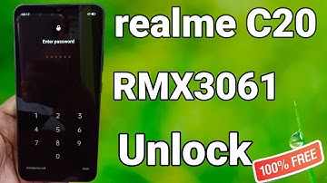 How To Hard Reset Realme C20 RMX3061 Bypass Screen Lock | Pattern | Pin | Password
