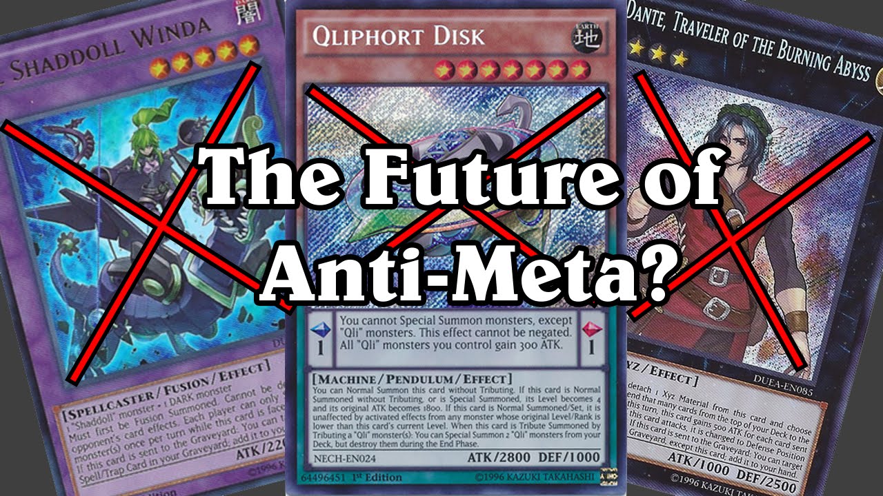 YuGiOh December 2014 AntiMeta Deck Profile YouTube
