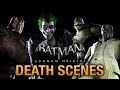 Batman: Arkham Origins - Game Over Death Scenes