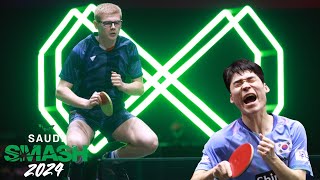 Felix Lebrun vs Jang Woojin | Saudi Smash 2024 Quarterfinals Review by Paddle Play