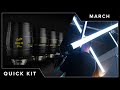 Quick Kit | March 2022 [ Amaran Tube &amp; Flex Lights, LOTS of lenses, Canon C70 RAW and more! ]