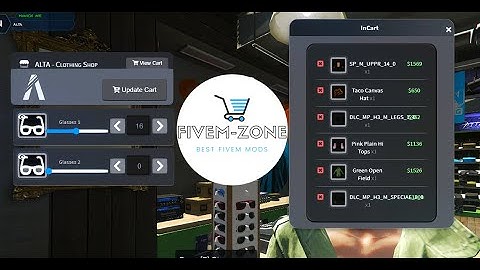 FiveM Advanced Clothe Shop Wardrobe #ESX #FiveM Zone