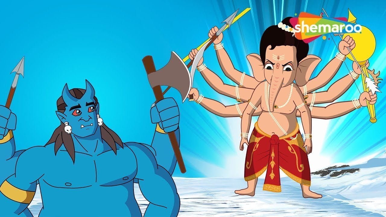 ಗಣೇಶನು ಕಾಶಿಯನ್ನು ದುರ್ಷದ ಎಂಬ ರಾಕ್ಷಸನಿಂದ ಹೇಗೆ ರಕ್ಷಿಸಿದನು ಎಂಬುದನ್ನು ನೋಡಿ | Bal Ganesh Stories Ep 19