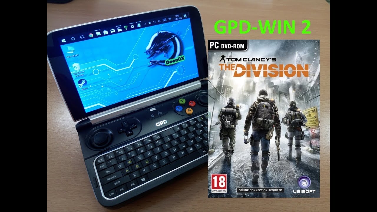 GPD-WIN2 (Prototipo, 7W) - Tom Clancy's The Division [DVR] e revo v2