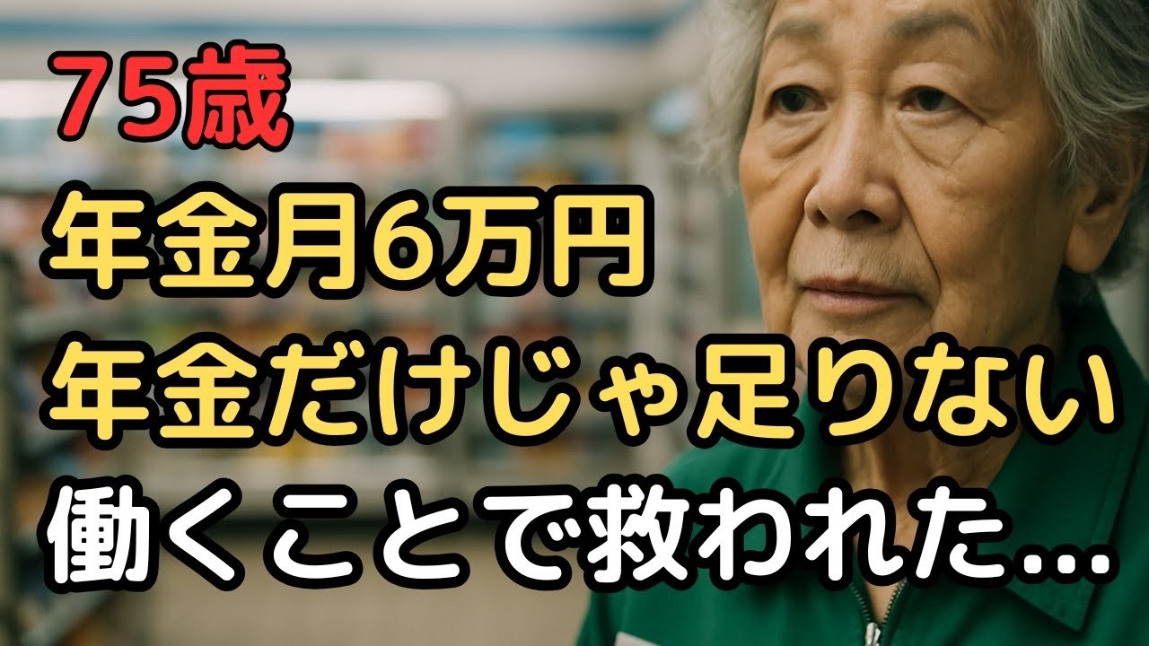 75歳、「年金では足りない」働き続ける理由は“孤独”だった