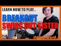 ★ Breakout (Swing Out Sister) ★ Drum Lesson PREVIEW | How To Play Song
