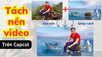 Cách tách nền video ghép cảnh khác trên điện thoại bằng app Capcut