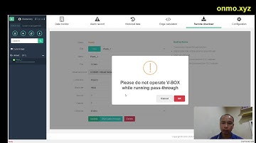 WECON V-BOX  through serial communication (RS232/RS485/Ethernet) to remote PLC controllers.