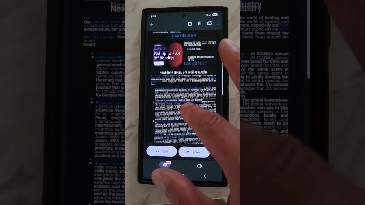 Web hosting talk, around there.