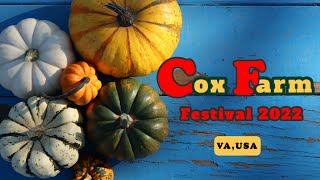 Cox Farm Festival in Virginia Usa | Fun Activities for Kids | Slides | Corn Maze | Pumpkin| Animals