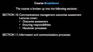 Project Information and Communication