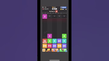 X2 blocks. Can you make #2048 ? #challenge #canyoubeatme #gameplay #gameshorts #gamingshorts