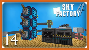 Sky Factory 4 | Auto Amber Crafting Smelting! | E14 (Sky Factory 4 SMP Skyblock 1.12.2)