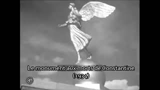 Inauguration du monument aux morts de Constantine (1934)