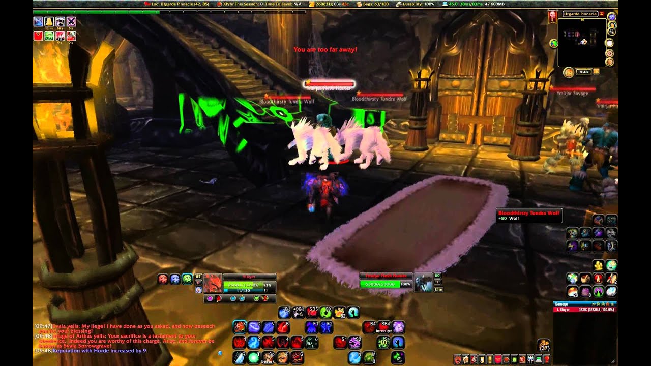 Utgarde Pinnacle HC - Blue Proto-Drake Mount Farming