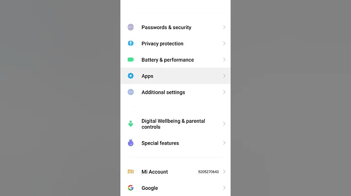 How to hide apps in MI phone Short#