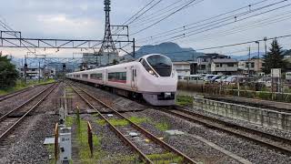 [回9886M]羽越本線･奥羽本線ハンドル訓練に伴う返却回送E657系0番台ｶﾂK16編成が沼田駅1番線を通過