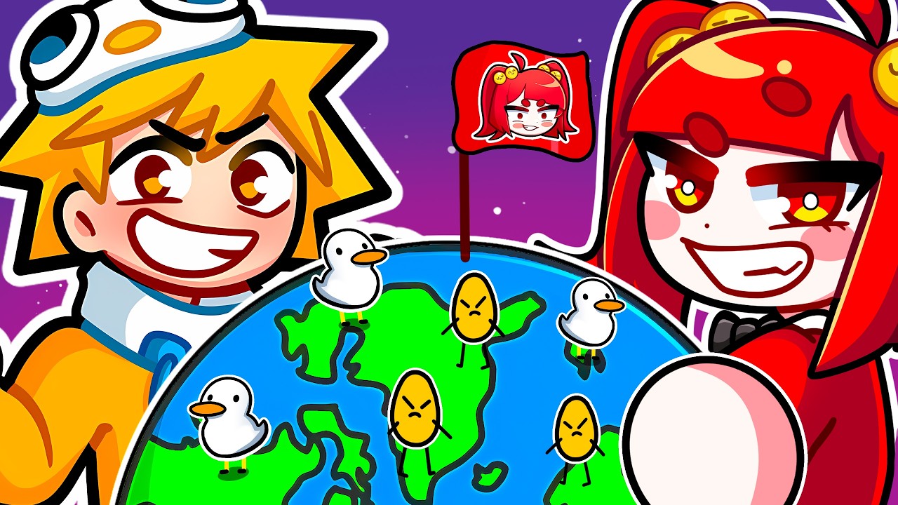 Ajudei a Batatinha a DOMINAR O MUNDO