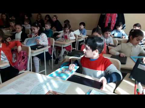 112 საჯარო სკოლა / 1კლასი / ქართული ენის გაკვეთილი / ქეთინო საჩალელი