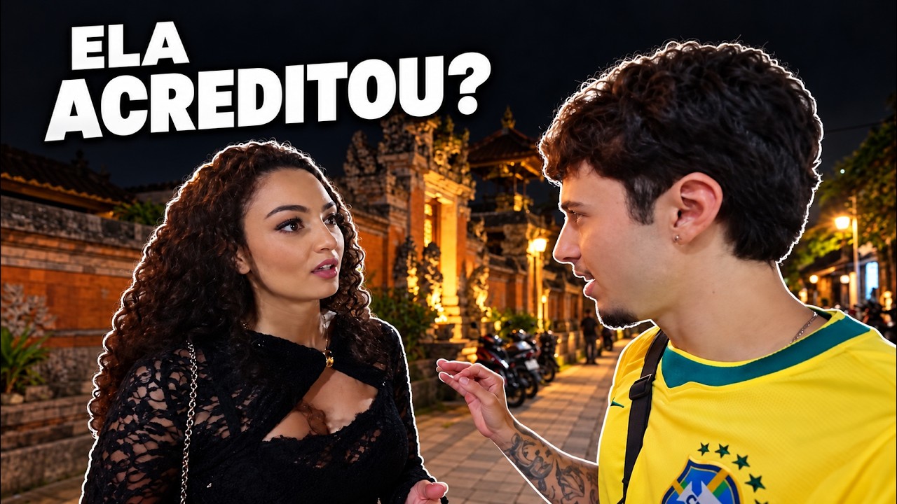 CONTANDO MENTIRAS PRA DESCONHECIDOS EM BALI 🇮🇩