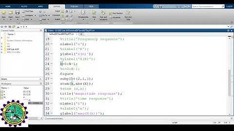 Experiment 6 To find DFT and IDFT by FFT