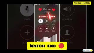Bf - Gf Ki Funny and Romantic Couple Call Recording 😍😛|Episode 3